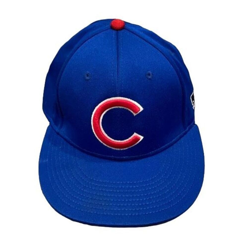 Chicago Cubs MLB OC Sports Pro Flex Eco3 Fitted Baseball Hat Cap Size M/L